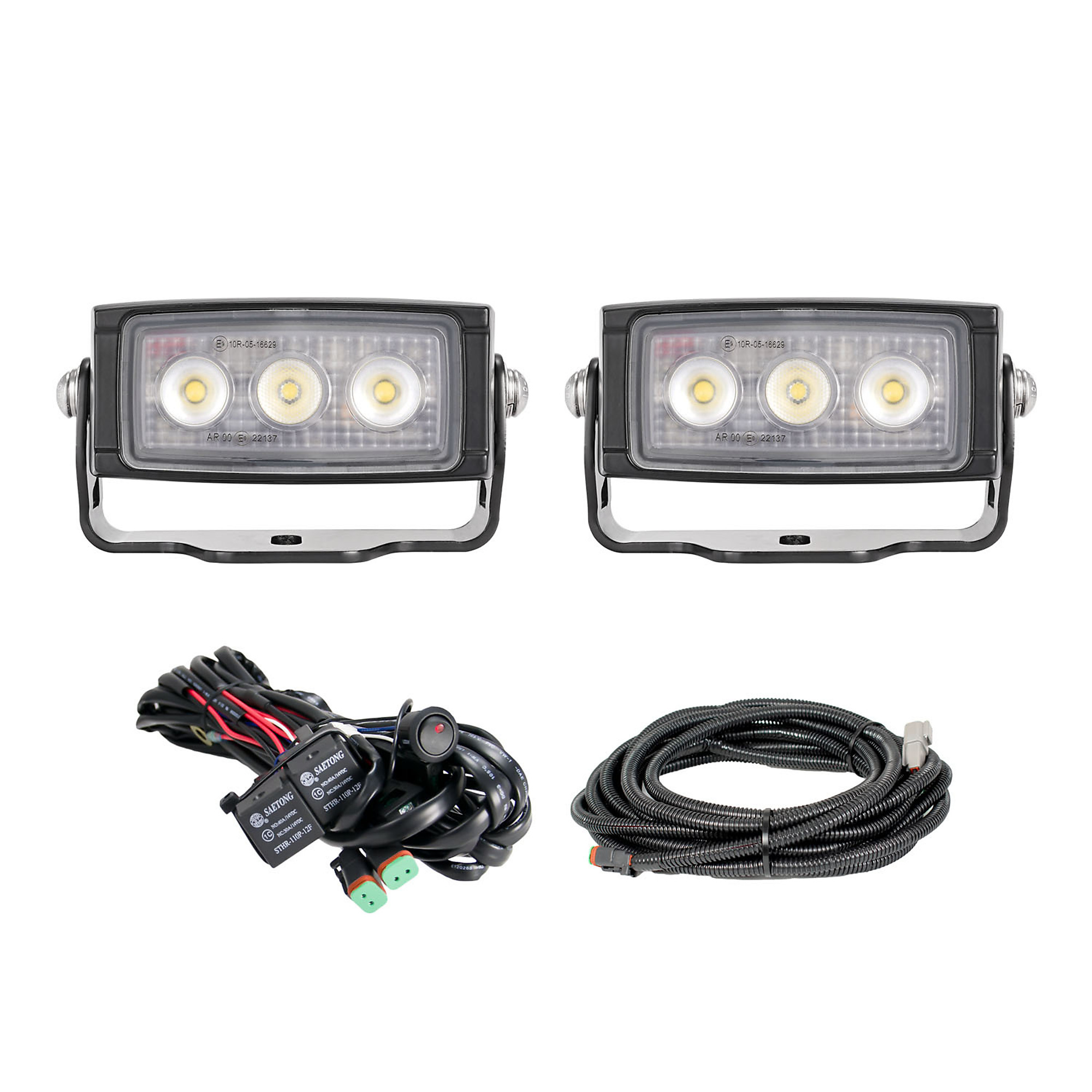 Vision X VL-Series LED Area Light Reverse Kit - 3 LEDs, 1,140 Lumens, 15 Watts, Pair, Model# 9944708